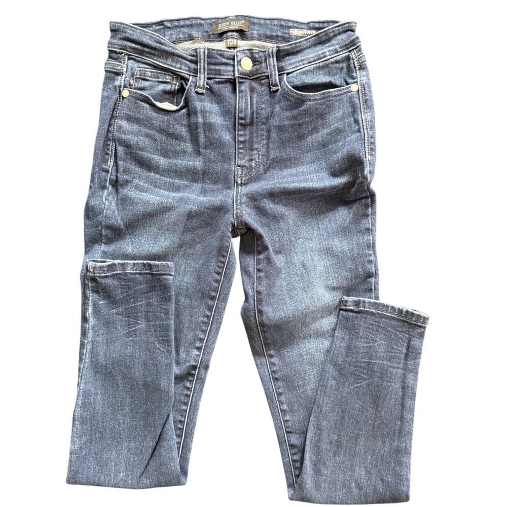 Judy Blue Womens High Rise‎ Skinny Jeans Blue Denim Size 7/28 82151